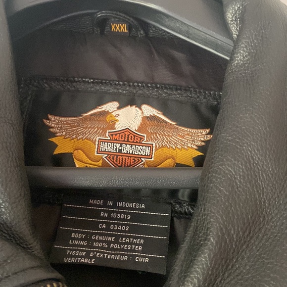 Genuine Harley-Davidson leather coat. - Picture 7 of 7